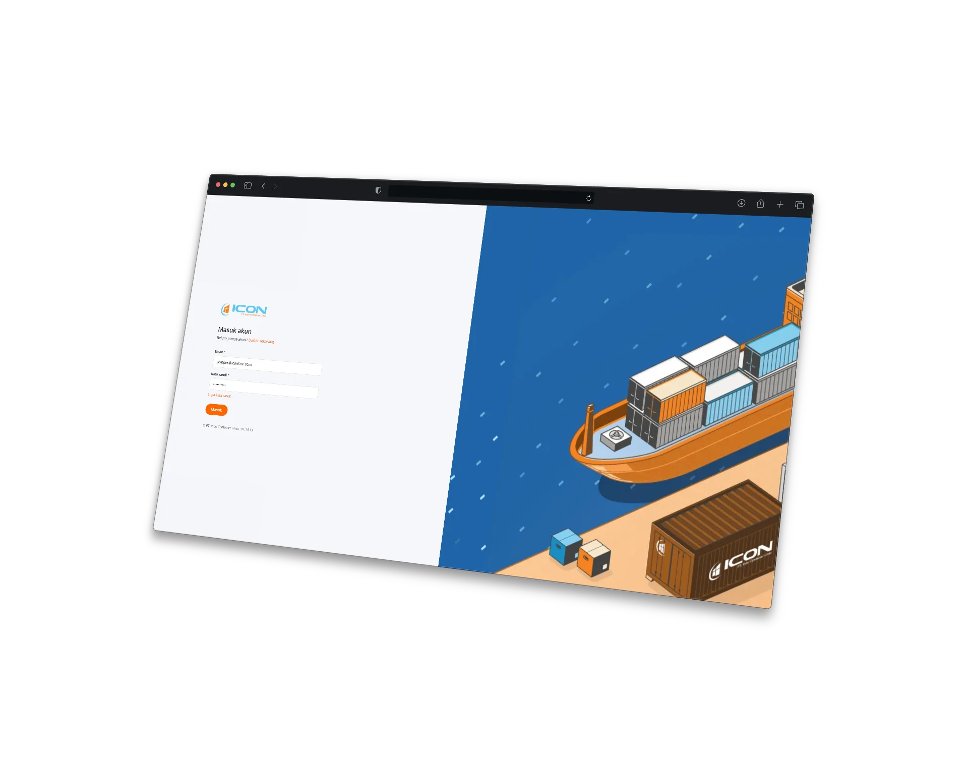 IMS Booking — Login